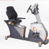 China Home Fitness Magnetic Stationary Bike Foldable Steel Upright Spin Bike with Belt for Exercise Use