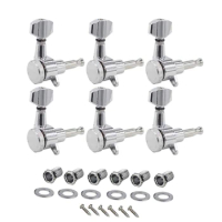 Guitar Locking Tuners String Tuning Pegs Machines Heads Set for Fender Stratocaster Telecaster Guitar Parts,Right