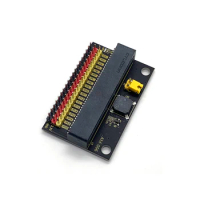 Microbit Adapter Board Micro:bit Expansion Board Iobit V1.0 V2.0 Horizontal Adapter Board Without Welding