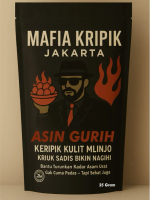 Kripik Kulit Mlinjo Mafia Jakarta Camilan Viral Asin Gurih Renyah Nendang keripik food Snack Enak 25