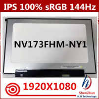 New 17.3''144HZ 100% COLOR Laptop lcd screen NV173FHM-NY1 FOR Allienware 51m HP 5 PLUS RTX2070