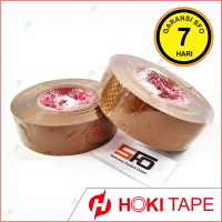 Lakban Hoki Tape Coklat 45mm x 300m