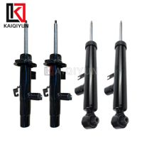 4pcs Front + Rear Suspension Shock Absorber For BMW X3 F30 F80 2012-2015 2WD RWD with EDC 37106865565 37106850252 37126852927