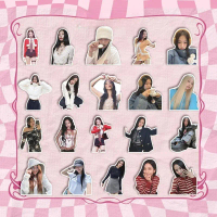 สติ๊กเกอร์รูปถ่าย BP THE GIRLS DDU-DU, เทปวาชิ, 40-103 ชิ้น, LISA JENNIE ROSE JISOO, ทัวร์รอบโลก, กั