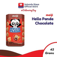 Camilan Snack Hello Panda Chocolate Strawberry Double Choco Cookies Milk Vanilla Caramel Crunchy Lot