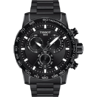 【TISSOT 天梭】Supersport 三眼計時手錶-45.5mm(T1256173305100)