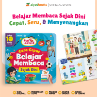 Buku Cara Cepat Belajar Membaca Sejak Dini - Belajar Membaca untuk Anak 2 Tahun