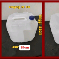 jerigen 7 liter bersih & tebal