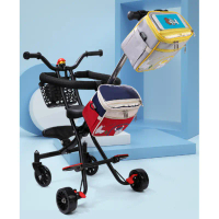 กระเป๋าแขวนรถเข็นเด็ก สำหรับรถเข็น v8 v18 qplay รถเข็นv กระเป๋าใส่ของอเนกประสงค์ กระเป๋าใส่ผ้าอ้อมเ