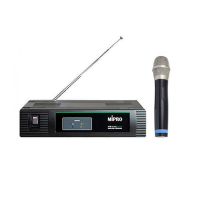 嘉強 Mipro MR-616 半U單頻道數位接收機+手握無線麥克風、附可攜式收納盒