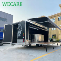 Wecare Exhibition Stands Exhibition Display Trailer Food Truck Trailer Mobile Bar Trailers