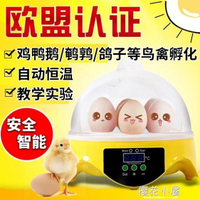 迷你孵化器全自動1枚智慧小型孵蛋器家用型兒童鴿子雞鴨鵝孵蛋機QM 【麥田印象】
