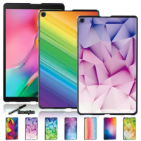 Watercolor Tablet Back Case for Samsung Galaxy Tab A 9.7 T550 /10.1 2019 T510 /10.5 T590 /A7 10.4" T500 /A A6 10.1"/Tab S5e T720