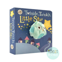 Twinkle Twinkle Little Star | Little Learners Finger Puppet Book | 布質 | 手感 | 收納 | Finger book | 原文 | 手指搖 |  教玩具