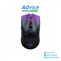 NUBWO MOUSE WIRELESS BLUETOOTH X58 PRO BLACK PURPLE (เมาส์ไร้สาย) - A0179280