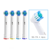4X Replacement Brush Head For Oral-B Electric Toothbrush Fit Advance Power Pro Health Triumph 3D Excel Vitality Precision Clean