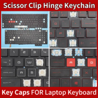 Replacement Keycaps Scissor Clip Hinge For HP Omen 17AN 17-AN TPN-Q195 15-CE TPN-Q194 key caps keyboard Keychain