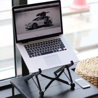 Non-slip K2 Laptop Stand Folding Portable Laptop Stand Viewing Angle Height Adjustable Bracket Laptop Accessories Notebook Stand