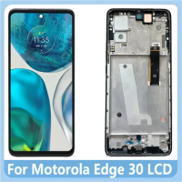 Original AMOLED For Motorola Moto Edge30 LCD Display Screen Sensor Digiziter Assembly For Motorola Moto Edge30 LCD Replacement