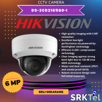 KAMERA CCTV HIKVISION DS-2CD2165G0-I CAMERA CCTV 6MP