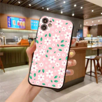 Watercolor Cover For Oneplus 10 9 8 Pro 8T 7 6 6T Nord 2 5G Flower Leaves Pattern Shockproof Back Phone Case One Plus 1+8 1+7T