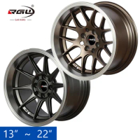 five hole mag car rim 14 15 16 17 18 20 22 inch wheels 5x100 5 holes 4 lug 100 aluminum alloy wheel 