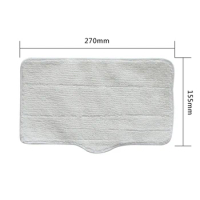 For XiaoMi Deerma DEM ZQ100 ZQ600 ZQ610 Mop Cleaning Pads Handhold Steam Vacuum Cleaner Mop Cloth Rag Replacement Accessories