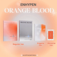 ENHYPENs ORANGE BLOOD Regular Ver. Engene Ver. Weverse Ver. คําแนะนําการขายที่ร้อนแรงในเดือนนี้