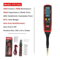 UNI-T SMD Tester Multitester Resistor Capacitance Baterai UT116A/UT116C Kelistrikan 116A