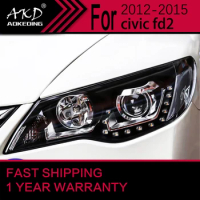 Car Lights for Honda Civic FD2 LED Headlight 2011-2015 CIIMO FD2 Head Lamp Drl Projector Lens Automotive Accessories