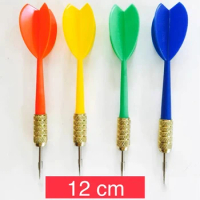6pcs Colored Plastic Darts Throw Indoor Game Sports Entertainment Game Darts Supplies Dart Stick