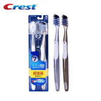 Crest Toothbrush Ultra Soft Bristle Teethbrush Seven Effect Dental Tooth Rages Bamboo Tooth Brush Manual Vibrator Brushing 2Pcs