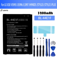 BL-44E1F Battery For LG V20 VS995 US996 LS997 H990DS STYLO3 STYLO 3 PLUS BL 44E1F Original Capacity Phone Batteries Bateria