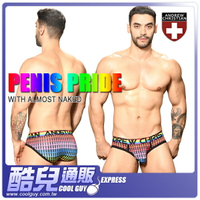 美國 ANDREW CHRISTIAN 超屌赤裸囊袋低腰三角褲 PENIS PRIDE BRIEF WITH ALMOST NAKED