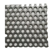 Plat Peforated Stainless 304 Tebal 1mm Lubang 8mm Uk. 15 x 15 CM
