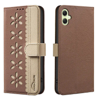 เคสโทรศัพท์หนัง, เหมาะสำหรับ Samsung A05 4G, A06 4G, A07 5G, A22 5G, M36 5G, ทำจากหนังนิ่ม, การออกแบ