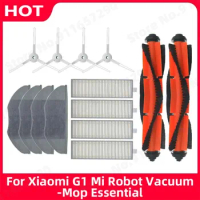 Filter For Xiaomi G1 Mi Robot Vacuum-Mop Essential Robot Vacuum Cleaner Spare Parts Main Side Brush Mop Cloths Accessories