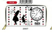大賀屋 日貨 愛麗絲 長夾 皮夾 錢包 零錢包 夢遊仙境 Alice 迪士尼 Disney 正版授權 J00015584