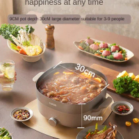 Electric Hot Pot Household Integrated 6L Hot Pot Dedicated Pot Electric Food Warmer Multi-Functional Electric Cooker Electric