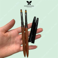 ￼Cọ Niao Cán Gỗ, cọ bản vuông, tròn, hoa cúc, cọ tô, cọ vẽ nét gel - phụ kiện nail Hoàng Ka