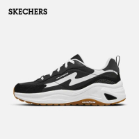 Skechers Shoes for Women D'LITES Sports Shoes Lightweight Non-slip Wear-resistant Running Shoes Fashion Female Chunky Sneakers