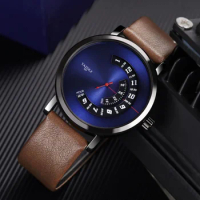 Men's Wrist Quartz Seiko Watches for Men Fashion Turntable 3 Bar Waterproof Automatic Movement Elegant Pilot Watch Luxury