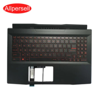 Upper cover keyboard for MSI GF66 MS-1581 MS-1582 laptop palm rest case shell with backlight keyboard
