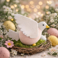 DIY Telur Paskah Dove - Merpati