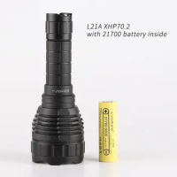 Convoy L21A with XHP70.2 LED, 21700 flashlight,with 21700 battery
