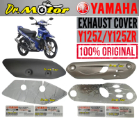 Y125ZR Y125Z EXZOS COVER EXHAUST PROTECTOR SPAN SPONGE MUFFLER EKZOS CAVER HITAM Y125 125Z 125ZR 100
