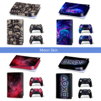 For PS5 Digital Skin Wrap Protective Decal Full Cover Game Accessories for PS5 Digital Console Skin for PS5 Controller Sticker