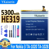 5300mAh YKaiserin Battery For Nokia 3 TA-1020 TA-1028 TA-1032 TA-1038 Bateria