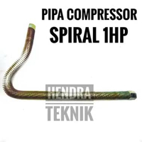 sparepart PIPA COMPRESSOR 22X33 3per8 inci 1HP 2HP SPIRAL SELANG KOMPRESOR 1-2 HP 16MM PIPA DISCHARG