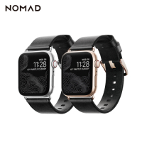 美國NOMADxHORWEEN皮革 Apple Watch 38/40mm錶帶-摩登款